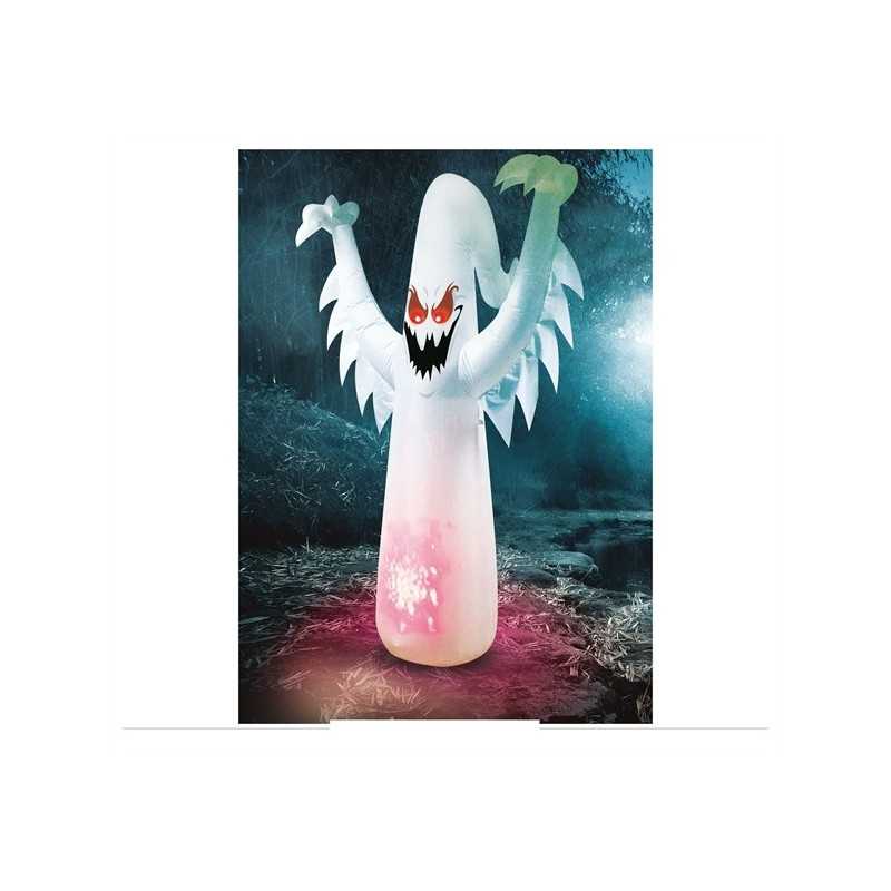 DECORATION HALLOWEEN FANTOME BLANC 200 CM 