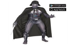 DEGUISEMENT HOMME STAR WARS DARK VADOR MORPHSUITS TAILLE L 