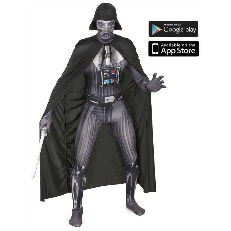 DEGUISEMENT HOMME STAR WARS DARK VADOR MORPHSUITS TAILLE L 