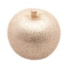 POMME DE NOEL OR PAILLETTE DIA 6 CM X 6 CM DE HAUT