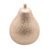 POIRE DE NOEL OR PAILLETTE DIA 5.5 CM X 8,5 CM DE HAUT