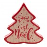 SAPIN BOIS C'EST NOEL 14 CM X 2 CM X 14.5 CM HT