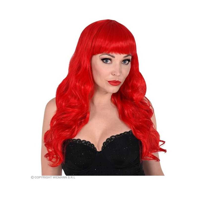 PERRUQUE BELLA LONGUE CHEVEUX ONDULES ROUGE