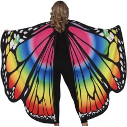 AILES DE PAPILLONS MULTICOLORE 160 X 130 CM 