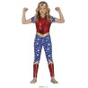 DEGUISEMENT ENFANT SUPER HEROS FILLE TAILLE 10-12 ANS 