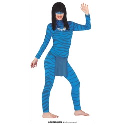 DEGUISEMENT FEMME AVATAR BLEU TAILLE M