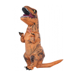 DEGUISEMENT DINOSAURE  GONFLABLE TAILLE 120-150 CM 