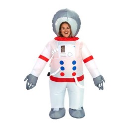 DEGUISEMENT ASTRONAUTE GONFLABLE TAILLE UNIQUE 