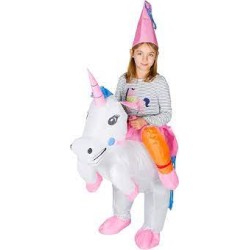 DEGUISEMENT  LICORNE  GONFLABLE ENFANT TAILLE 120-150 CM 