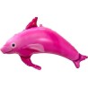 BALLON METALLIQUE DAUPHIN ROSE 99 X 70 CM BALLON METALLIQUE DAUPHIN ROSE 99 X 70 CM