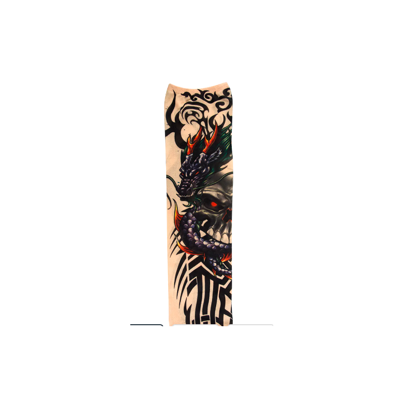 MANCHE TATOUAGE ROCK ADULTE