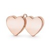 POID A BALLON DOUBLE COEUR ROSE GOLD  POID A BALLON DOUBLE COEUR ROSE GOLD