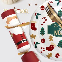 6 CRACKERS DE NOEL A REMPLIR