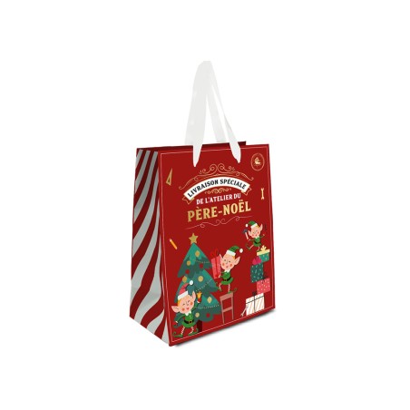 SAC CADEAU MM LIVRAISON SPECIALE DE L'ATELIER DU PERE NOEL