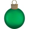 BALLON METALLIQUE  BOULE DE NOEL ORBZ XL  VERT 38 X 50 CM  BALLON METALLIQUE  BOULE DE NOEL ORBZ XL  VERT 38 X 50 CM