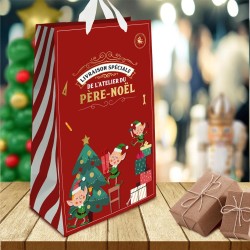SAC CADEAU OU POCHETTE CADEAU JUMBO PERE NOEL