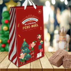 SAC CADEAU OU POCHETTE CADEAU JUMBO PERE NOEL 