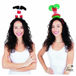SERRE-TETE JAMBES DE PERE NOEL OU LUTIN