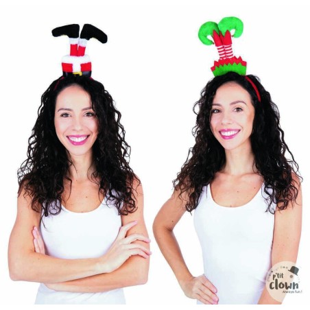 SERRE-TETE JAMBES DE PERE NOEL OU LUTIN