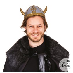 CASQUE GROS GAULOIS AVEC PETITES CORNES