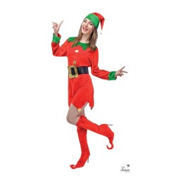 DEGUISEMENT ROBE FEMME LUTIN TAILLE S-M