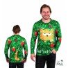 DEGUISEMENT PULL DE NOEL CHAT TAILLE L-XL DEGUISEMENT PULL DE NOEL CHAT TAILLE L-XL