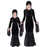 DEGUISEMENT FILLE PRINCESSE NOIR (MORTICIA ) TAILLE 158 