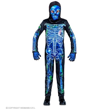 DEGUISEMENT HALLOWEEN SQUELTTE TAILLE 140 CM