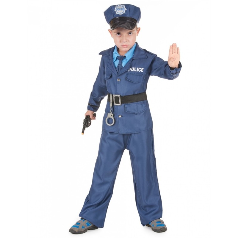 DEGUISEMENT POLICIER BLEU TAILLE 4-6 ANS DEGUISEMENT POLICIER BLEU TAILLE 4-6 ANS