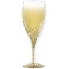 BALLON METALLIQUE FLUTE DE CHAMPAGNE 99CM