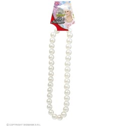 COLLIER GRANDE PERLES BLANCHES SAUTOIR