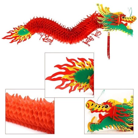 DRAGON CHINOIS DECORATION 1.5M