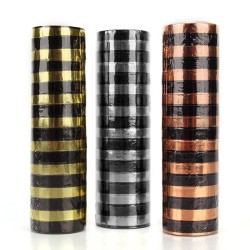 LOT DE 3 SERPENTINS OR NOIR ROSE GOLD NOIR ARENT NOIR 