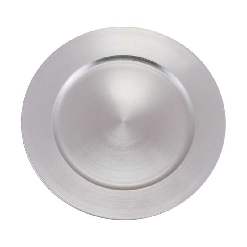 SOUS-ASSIETTE PP ARGENT DIA 33CM