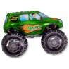 BALLON METALLIQUE MONSTER TRUCK VERT 96 X 68 CM 