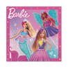 20 SERVIETTES PAPIER BARBIE 33 X 33 CM