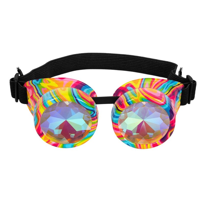 LUNETTES BUBBLE PARTY TYPE AVIATEUR COULEUR HOLOGRAPHIQUE LUNETTES BUBBLE PARTY TYPE AVIATEUR COULEUR HOLOGRAPHIQUE