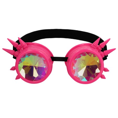 LUNETTES PARTY FESTIVAL  TYPE AVIATEUR COULEUR ROSE FLUO