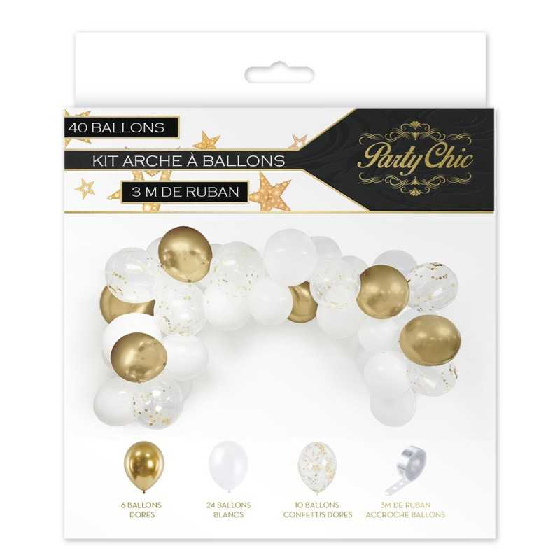 KIT ARCHE A BALLONS PARTY CHIC OR