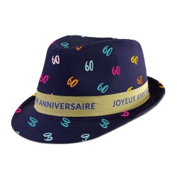 CHAPEAU BORSALINO MULTICOLOR 60 ANS 