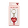 PORTE CLES JE T'AIME D'AMOUR ST VALENTIN 