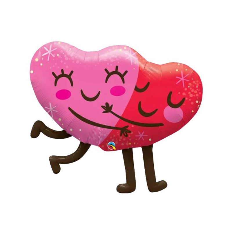 BALLON METALLIQUE COEUR 91CM  BALLON METALLIQUE COEUR 91CM