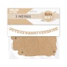 GUIRLANDE LETTRE JOYEUX ANNIVERSAIRE PARTY KRAFT 3M