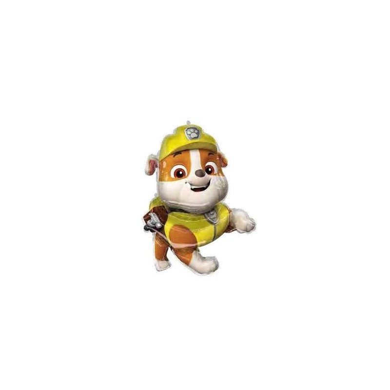 BALLON METALLIQUE PAW PATROL RUBBLE 81CM 