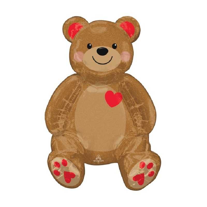 BALLON METALLIQUE 50 CM NOUNOURS 