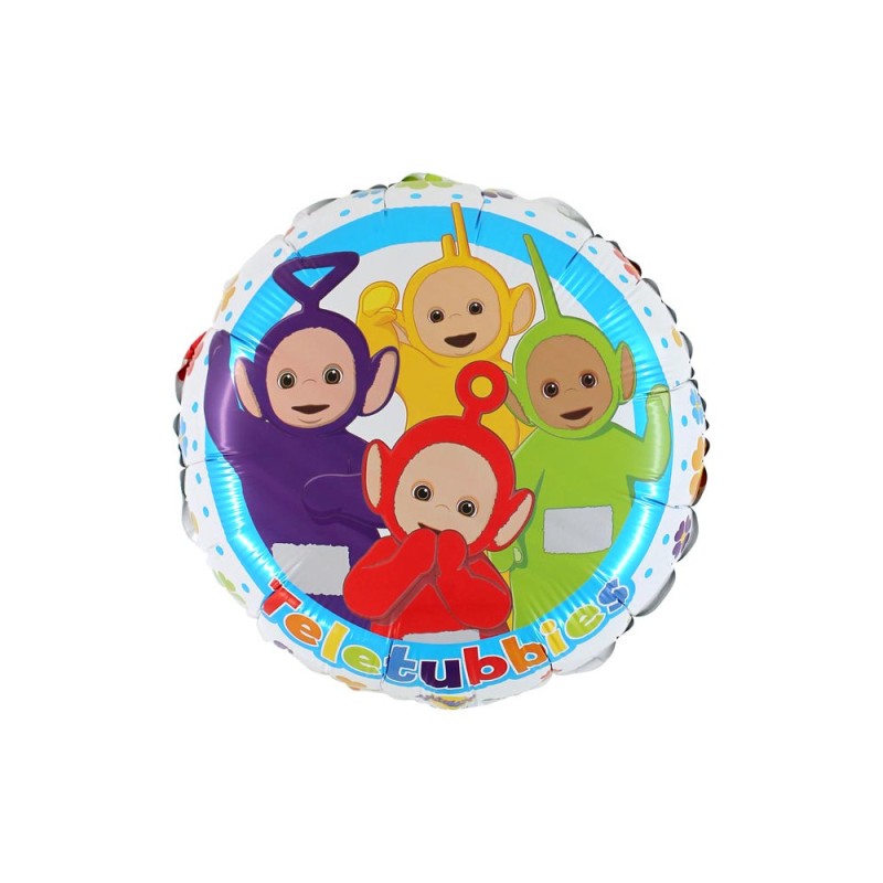 BALLON METALLIQUE ROND TELETUBBIES 46CM