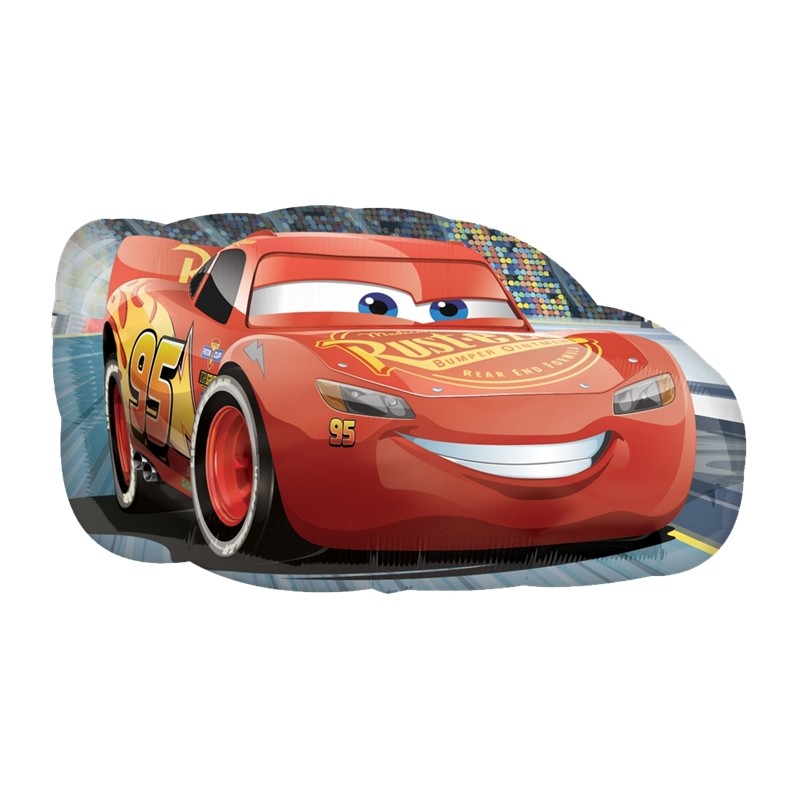 BALLON METALLIQUE CARS FLASH MC QUEEN 76CM 