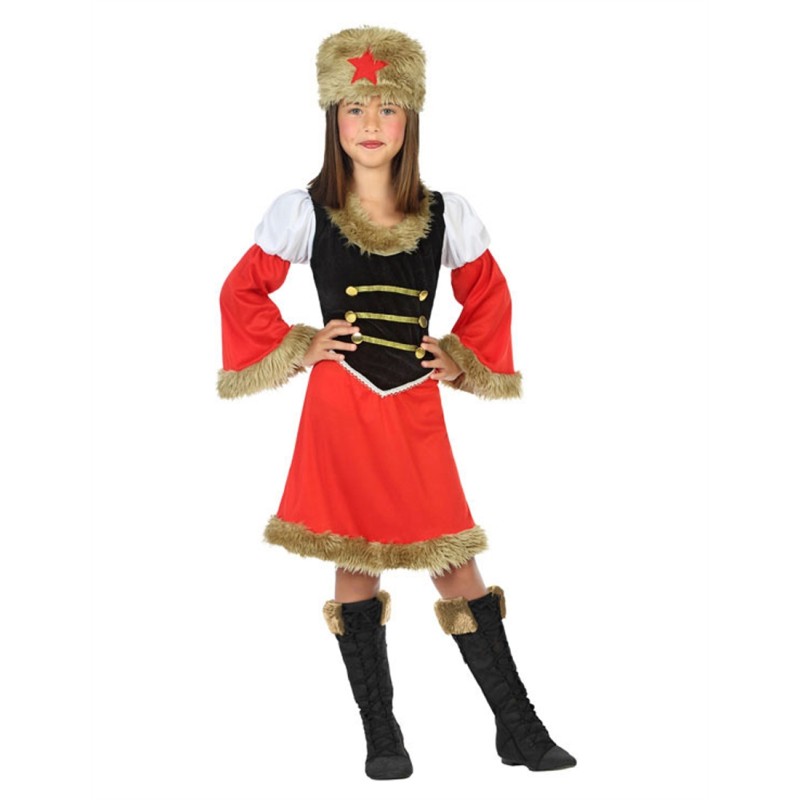 DEGUISEMENT ENFANT RUSSE MILITAIRE TAILLE 5-6 ANS 