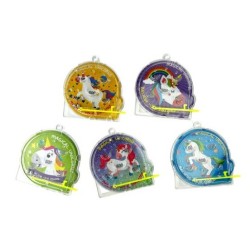 5 MINI FLIPPER LICORNE JOUET POUR PINATA