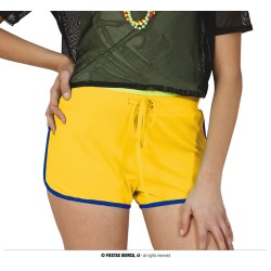 DEGUISEMENT SHORT JAUNE FLUO